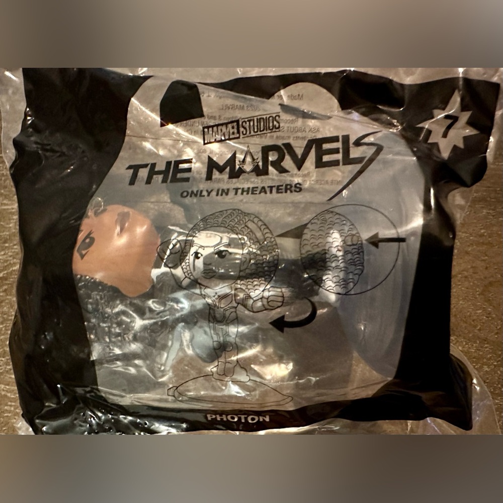 McDonald’s Happy Meal toy: Marvel Studios THE MARVELS “Photon” #7